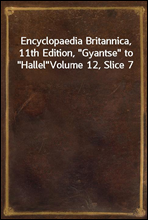 Encyclopaedia Britannica, 11th Edition, 